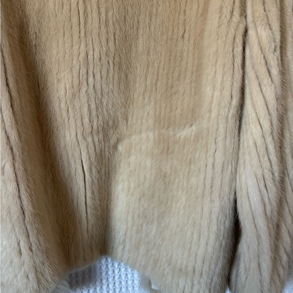 Vintage Mink Fur Coat Tan - Picture 13 of 13